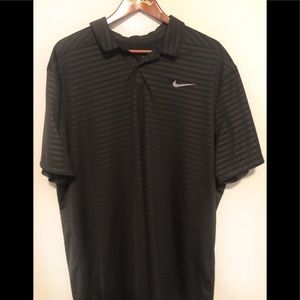 Black Dri-Fit Nike Polo